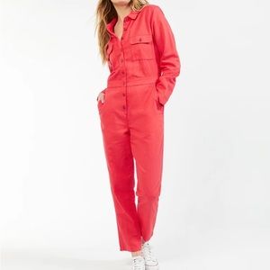 Outerknown Coral Jumpsuit